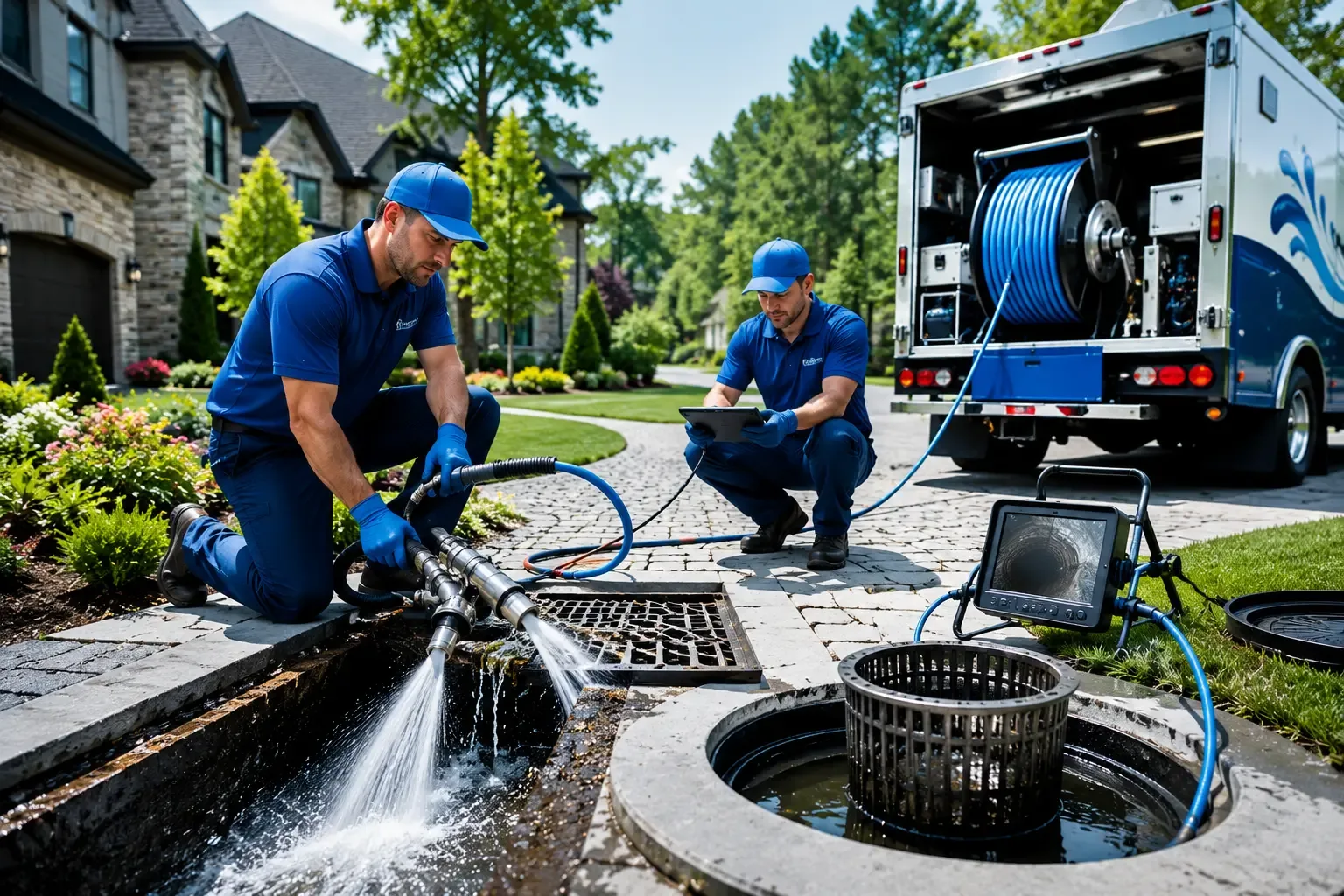 Local outdoor drain cleaning professionals in Fall River, MA